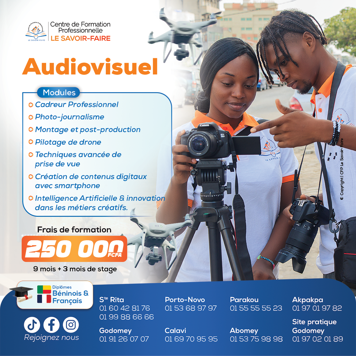 Photo de la filière (formation) Audiovisuel