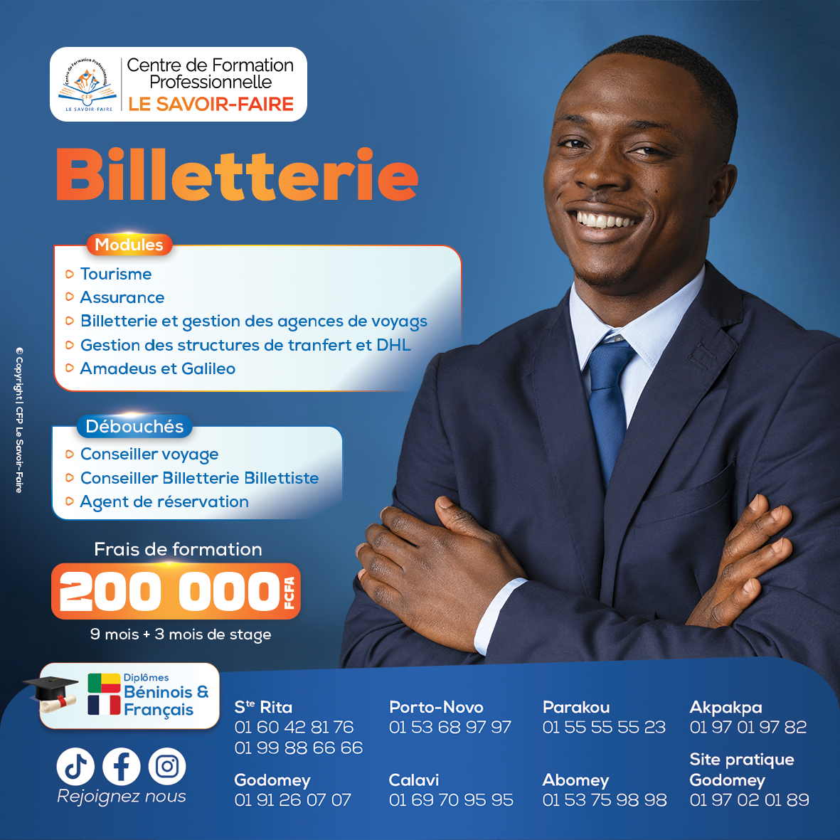 Photo de la filière (formation) Billetterie