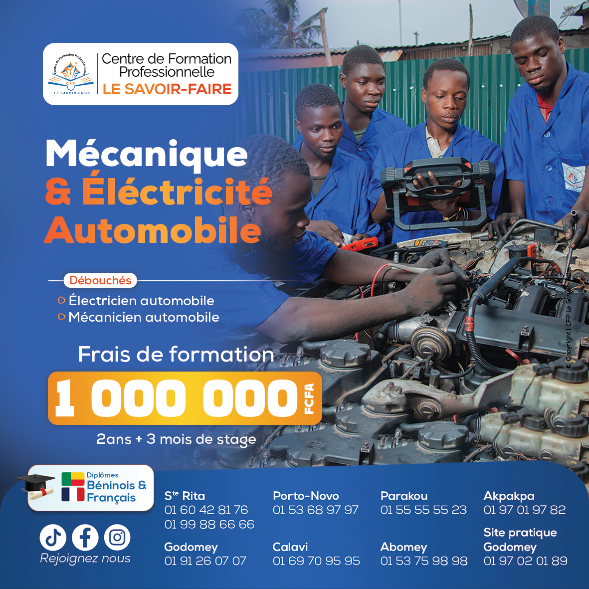 Image de la formation Mécanique automobile et électricité automobile