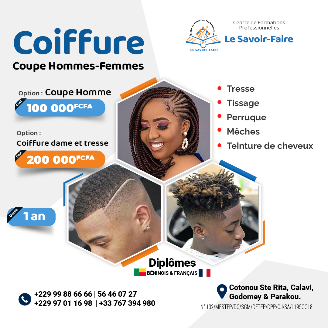 Image de la formation Option coupe homme et dame