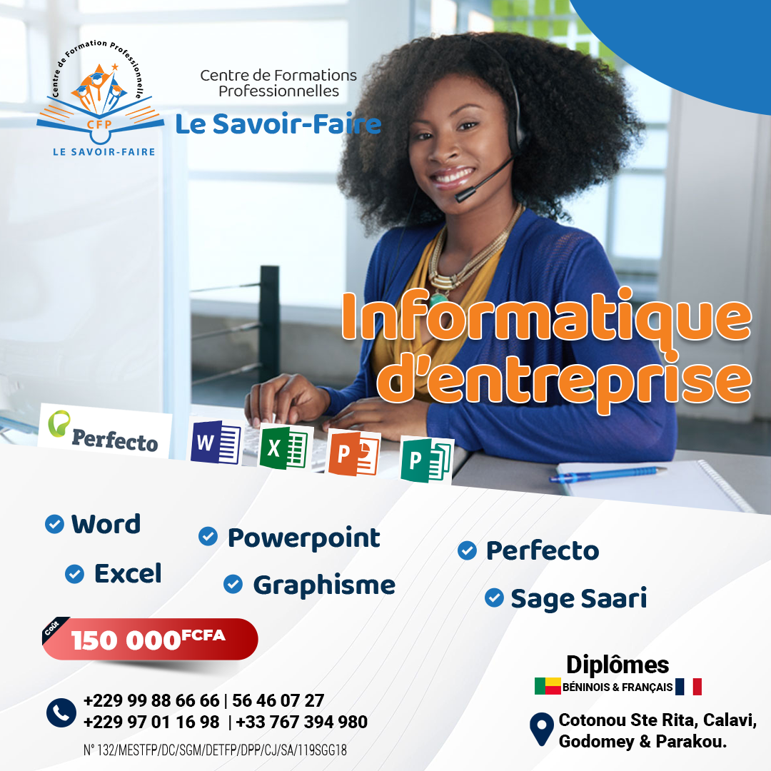 Image de la formation Informatique d'entreprise