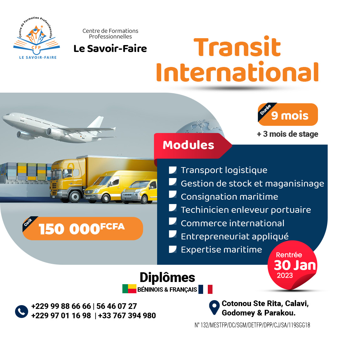 Image de la formation Transit international